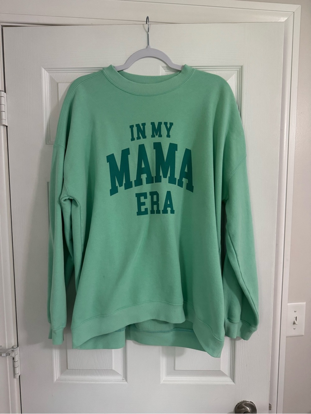 Pink Lily In My Mama Era Sweatshirt